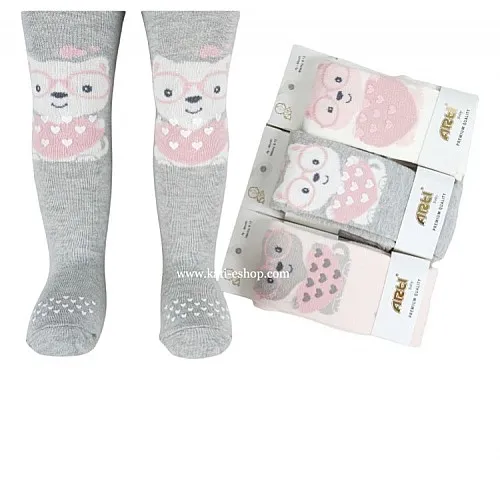ARTI Бебешки памучни чорапогащи 6-12месеца 2-1156