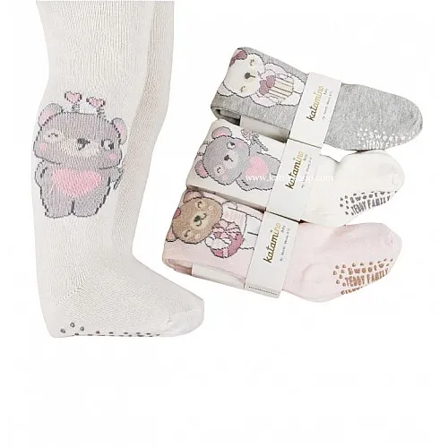 KATAMINO Бебешки памучни чорапогащи 18-24месеца 2-1112