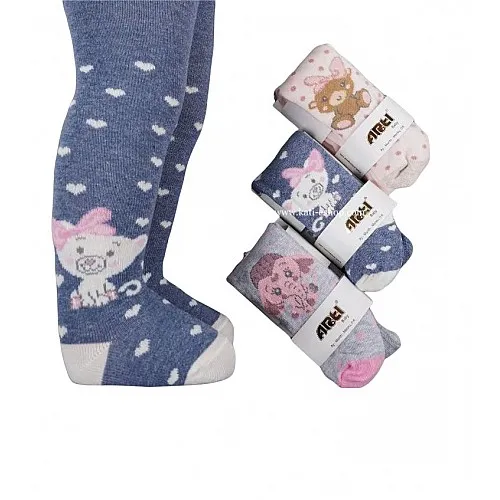 ARTI Бебешки памучни чорапогащи 12-18месеца 2-1115