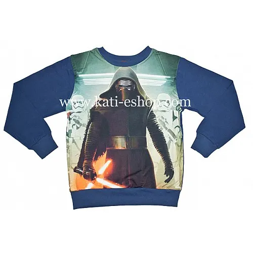 Блуза за момче "STAR WARS " Busen синя 6-404