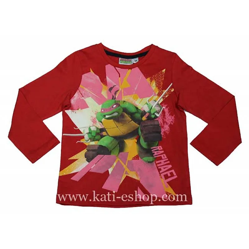 Блуза за момче " Костенурките Нинджа" DISNEY червена 6-089