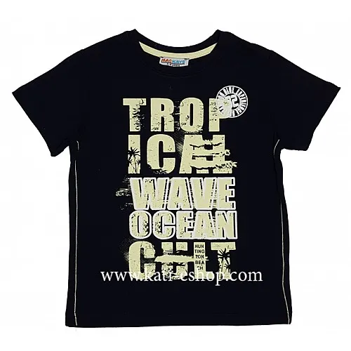 Тениска за момче MACKAYS т.синя 6-1007