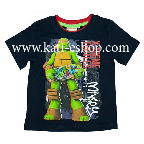 Тениска за момче "Костенурките нинджа " т.синя 6-539