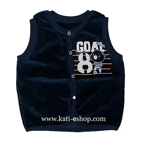 TOPOLINO Плюшен бебешки елек за момче 3-1817