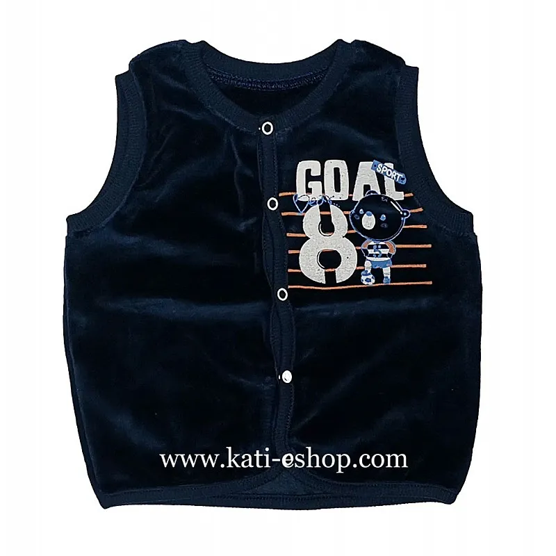 TOPOLINO Плюшен бебешки елек за момче 3-1817