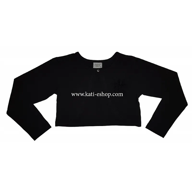 Черно болеро за момиче BREEZE 6-1156