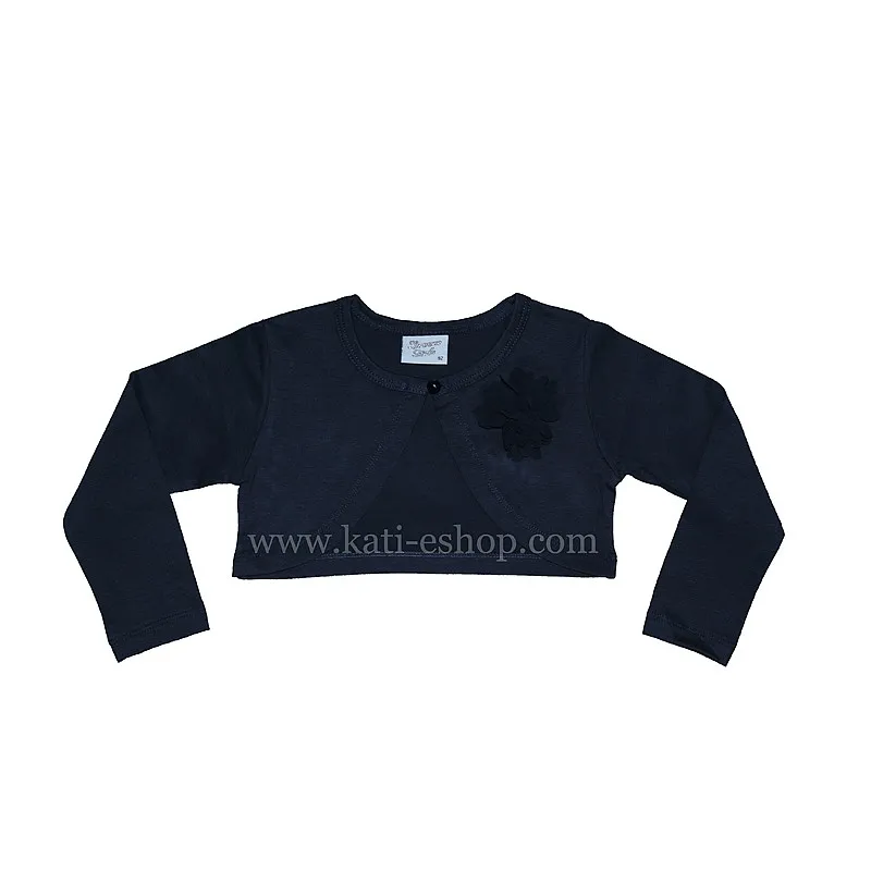 Синьо болеро с цвете BREEZE 6-035