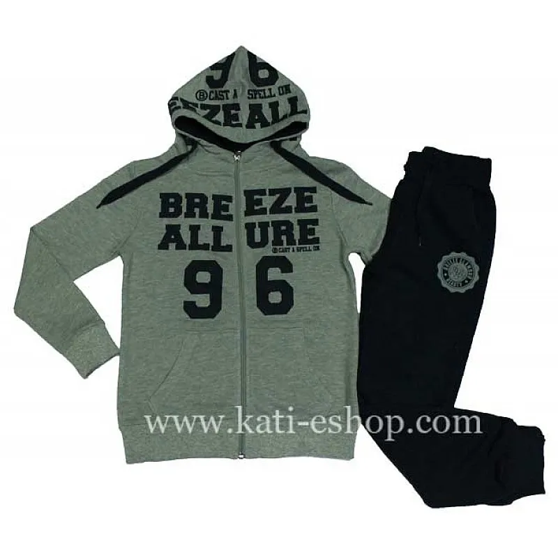 Комплект за момиче сив BREEZE 8-110