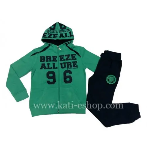 Комплект за момиче зелен BREEZE 8-112