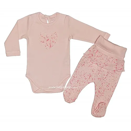 TOPOLINO Комплект боди и ританки за момиче 3-1493