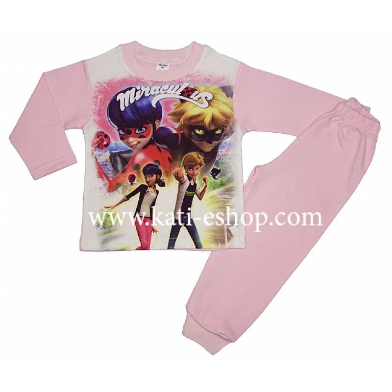 КомТекс Ватирана пижама за момиче 2-381