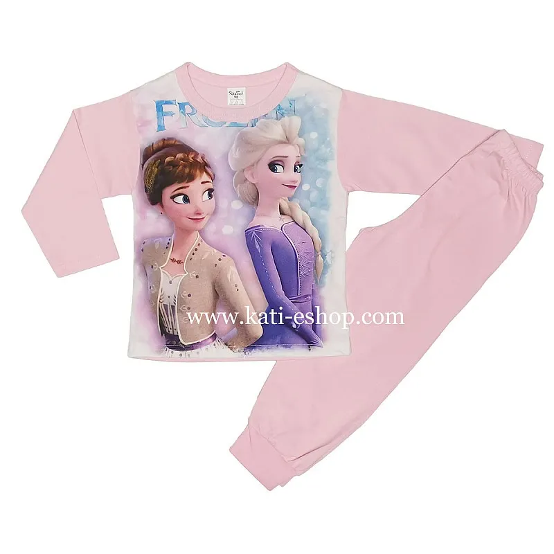 КОМТЕКС Пижама с дълъг ръкав за момиче 2-1043