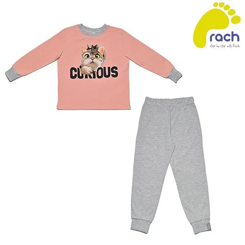 RACH Пижама с дълъг ръкав за момиче 2-1324