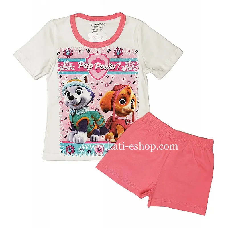 ВЕНЕРА Пижама с къс ръкав за момиче 2-1015