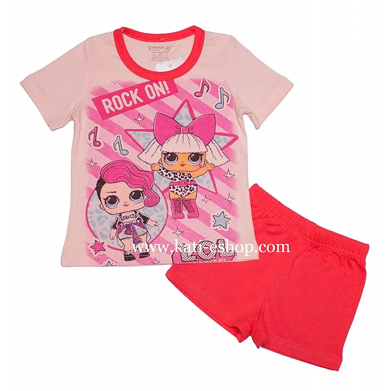 ВЕНЕРА Пижама с къс ръкав за момиче 2-689