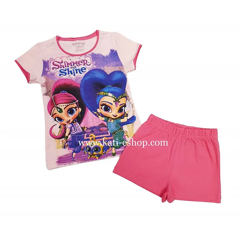 ВЕНЕРА Пижама с къс ръкав за момиче 2-846