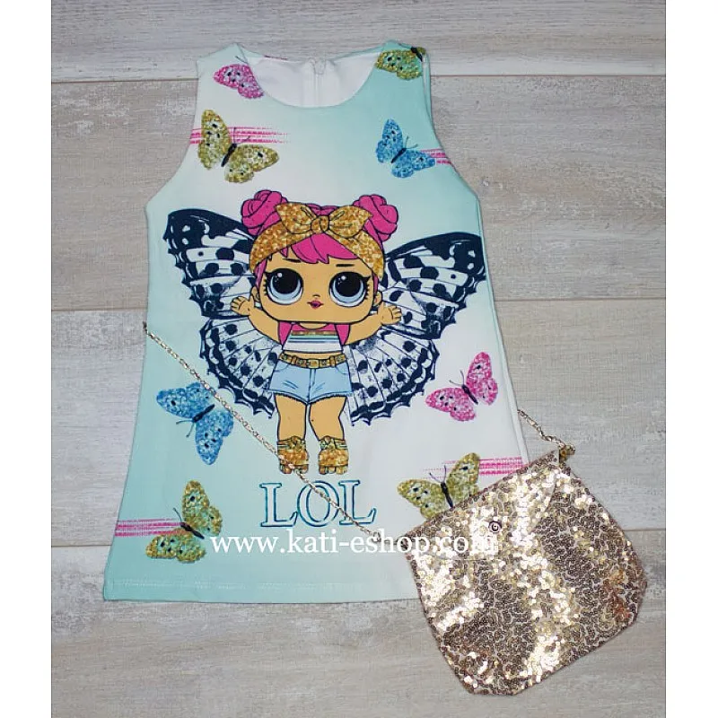 MG&T Kids Комплект рокля и чантичка 7-656