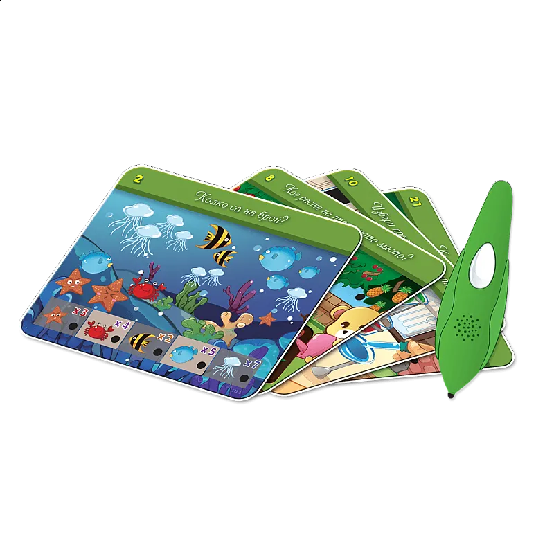 Thinkle Stars   Умна писалка MINI логически игри, математика, цветове и плодове