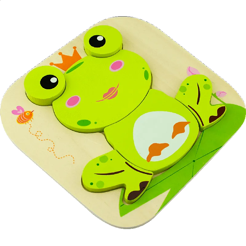 Thinkle Stars Дървен пъзел " Принцесата Жаба "  18м+