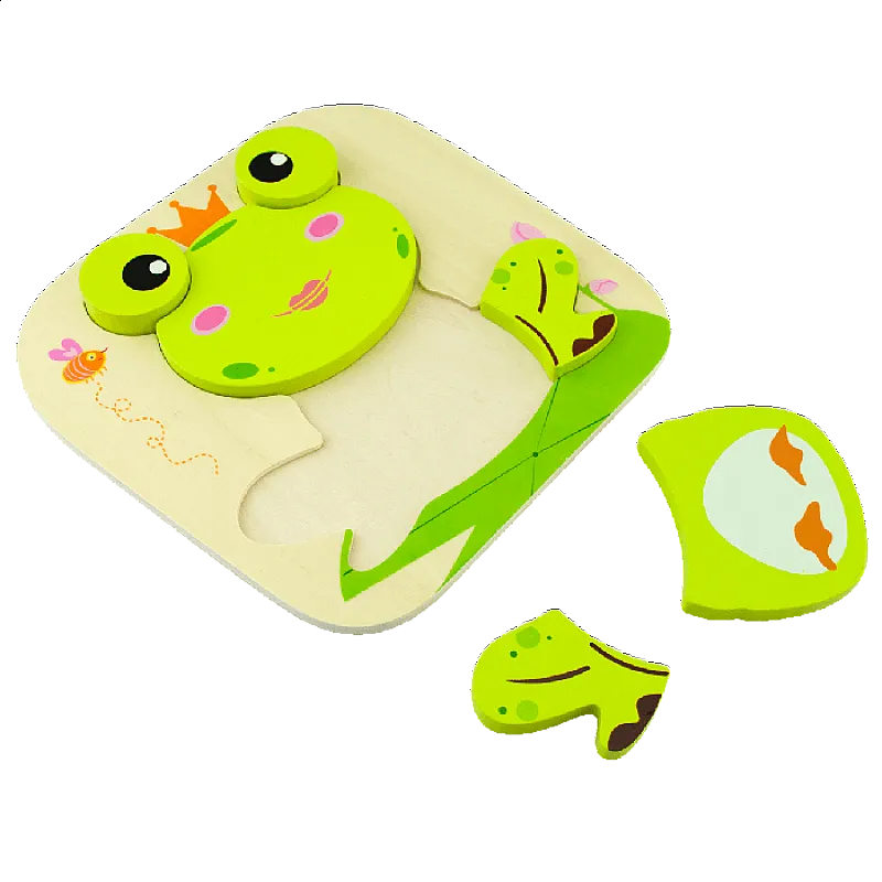 Thinkle Stars Дървен пъзел " Принцесата Жаба "  18м+