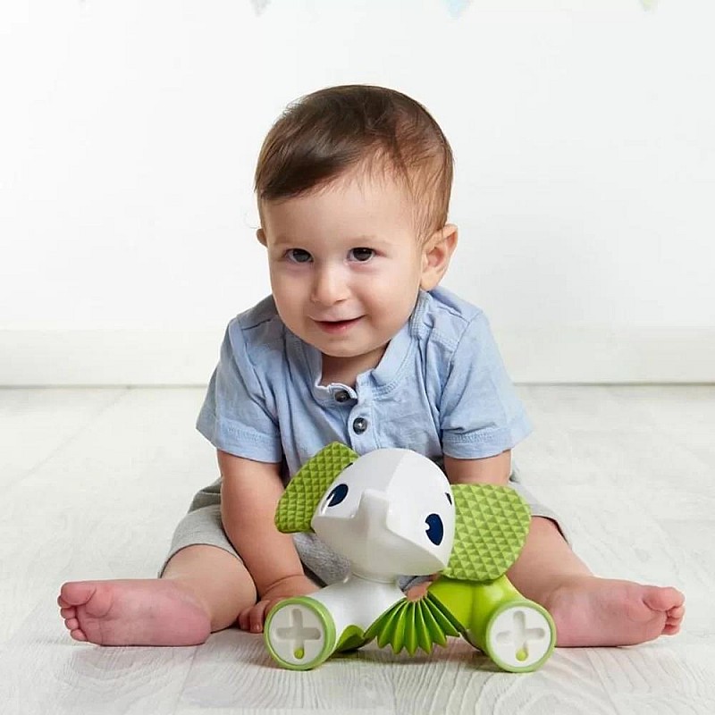 TINY LOVE Малки Търкулчета Samuel the Elephant (зелено слонче) 3м+ TINY LOVE Малки Търкулчета Samuel the Elephant (зелено слонче) 3м+
