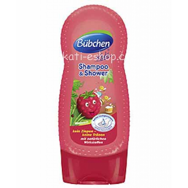 Bübchen Шампоан за коса и тяло Малина 230ml Bübchen Шампоан за коса и тяло "Малина" 230ml
