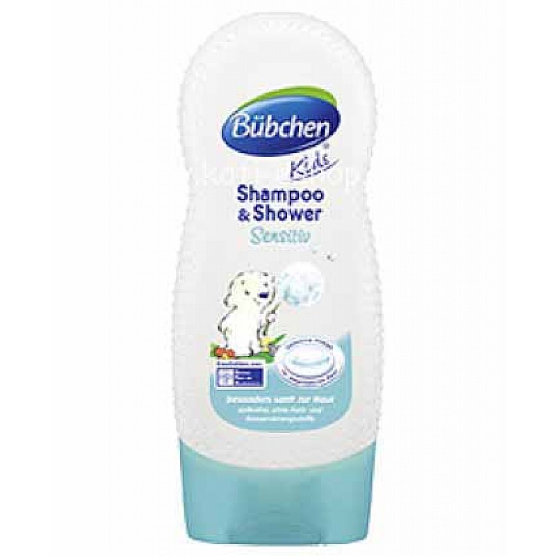 Bübchen Шампоан за коса и тяло за чувствителна кожа 230ml Bübchen Шампоан за коса и тяло за чувствителна кожа 230ml