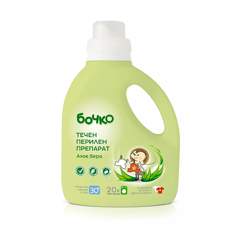 Бочко Течен перилен препарат Алое Вера 1100мл