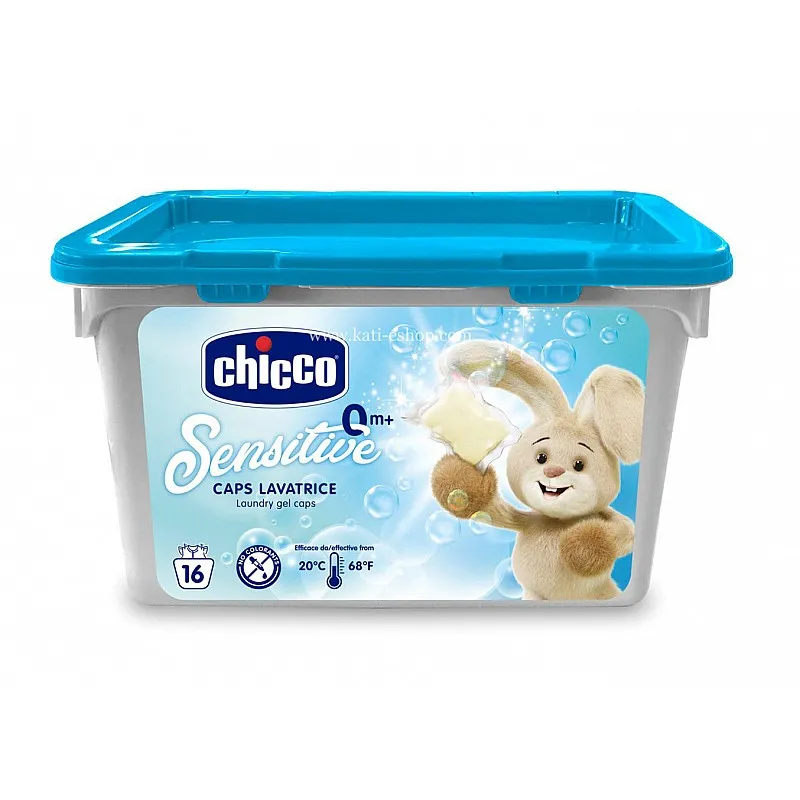 Chicco Гел капсули за пране 16х21g