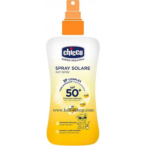Chicco Слънцезащитен спрей фактор 50+ 150мл