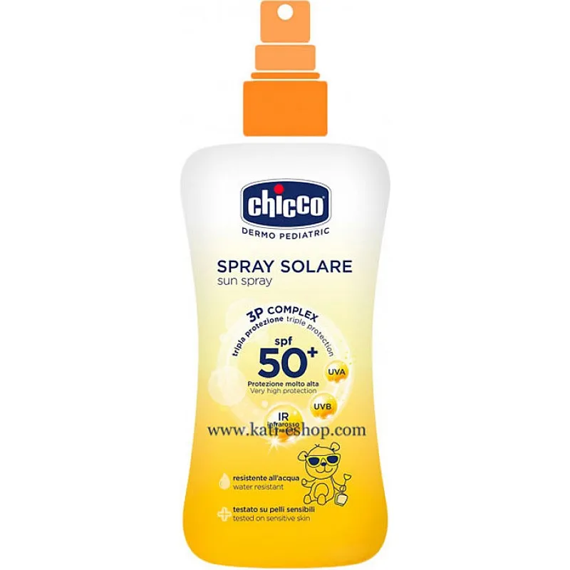 Chicco Слънцезащитен спрей фактор 50+ 150мл