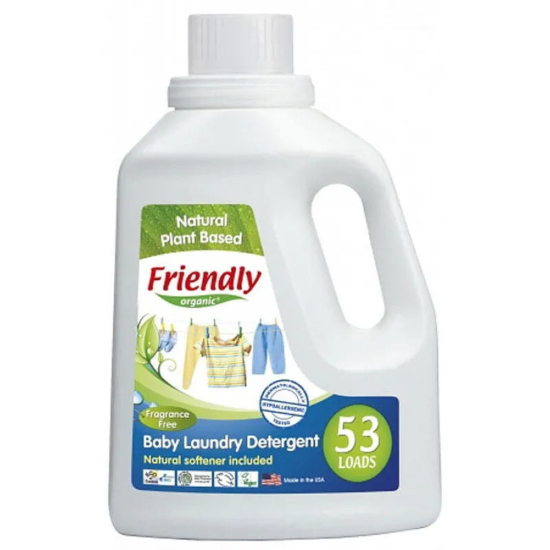 Friendly Концентриран гел за пране с омекотител - без аромат 1.57л
