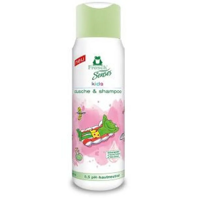 Детски душ гел и шампоан 2 в 1 Frosch 300ml Детски душ гел и шампоан 2 в 1 Frosch 300ml