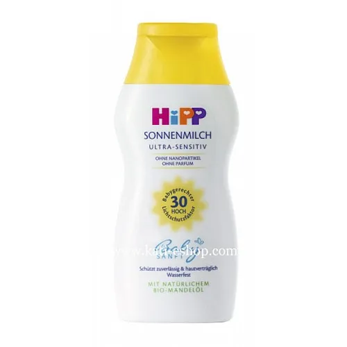 HiPP Слънцезащитно мляко фактор 30 200мл.
