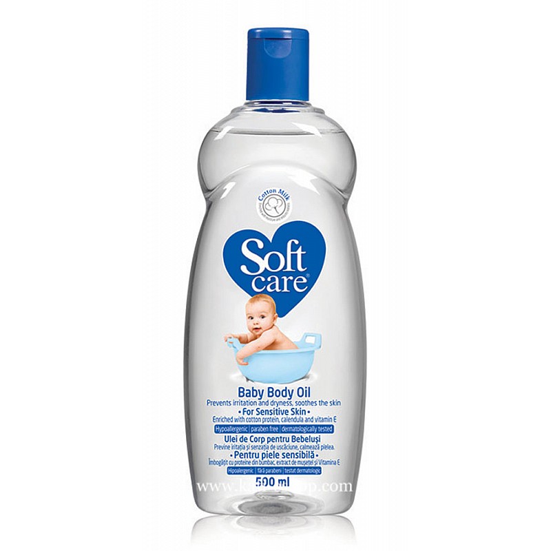 SANO Бебешко олио за тяло Soft Care 500ml SANO Бебешко олио за тяло Soft Care 500ml