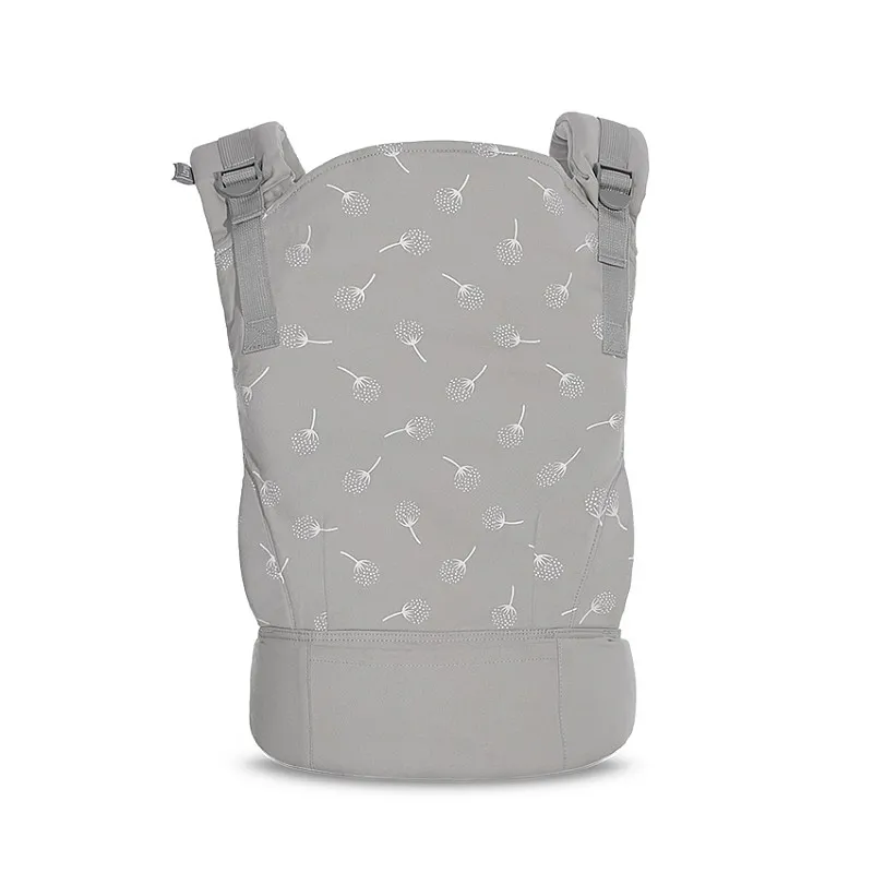 Lorelli Premium Бебешка ергономична раница WALLY GREY FLORAL