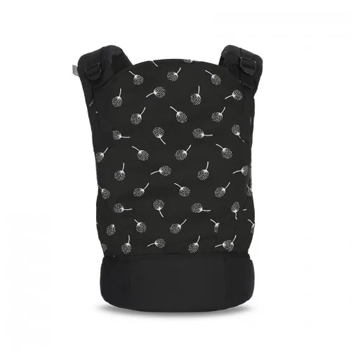 Lorelli Premium Бебешка ергономична раница WALLY BLACK FLORAL