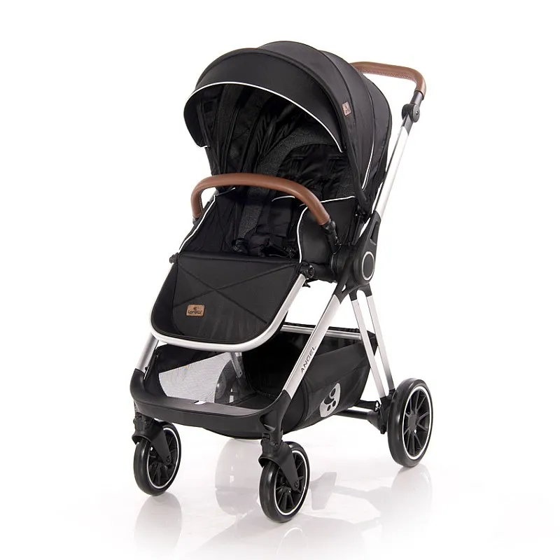 Lorelli Premium Дeтска количка ANGEL BLACK 3 в 1