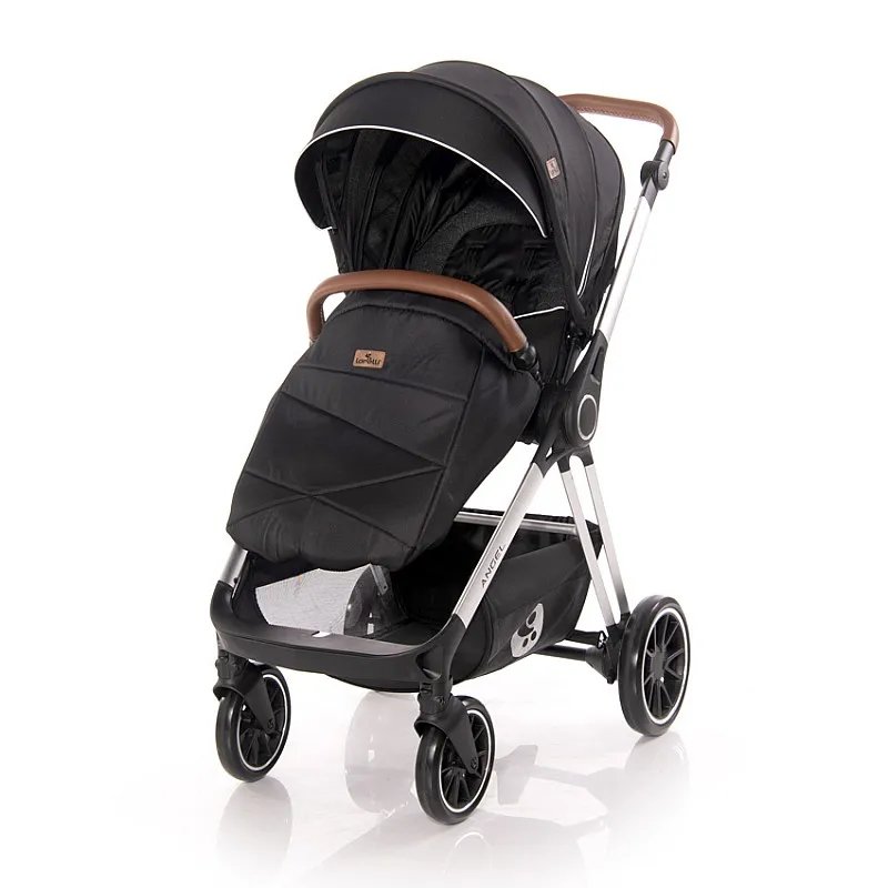 Lorelli Premium Дeтска количка ANGEL BLACK 3 в 1