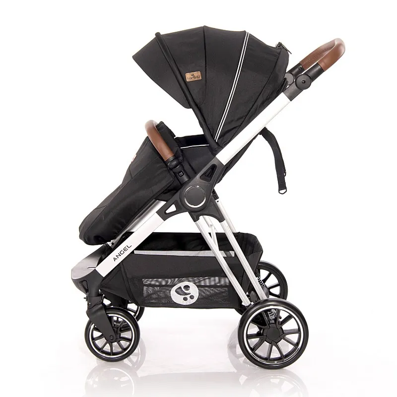 Lorelli Premium Дeтска количка ANGEL BLACK 3 в 1