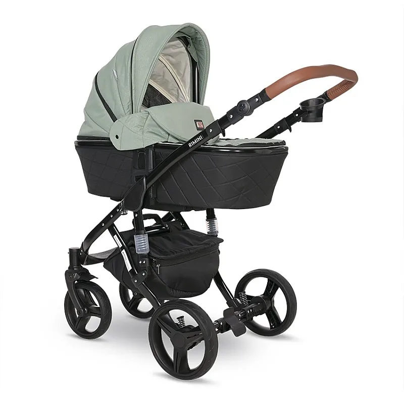 Lorelli Premium Детска количка RIMINI PREMIUM  GREEN BAY