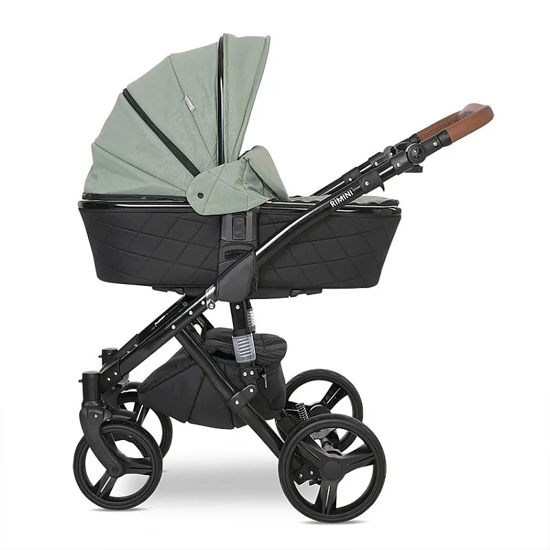 Lorelli Premium Детска количка RIMINI PREMIUM  GREEN BAY