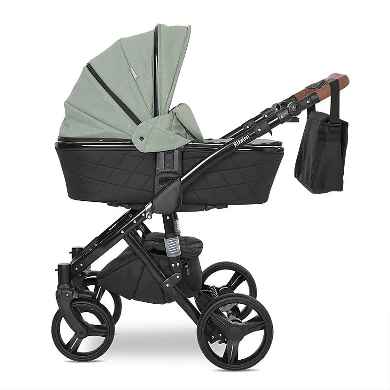 Lorelli Premium Детска количка RIMINI PREMIUM  GREEN BAY