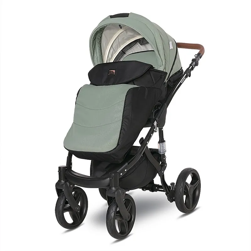 Lorelli Premium Детска количка RIMINI PREMIUM  GREEN BAY