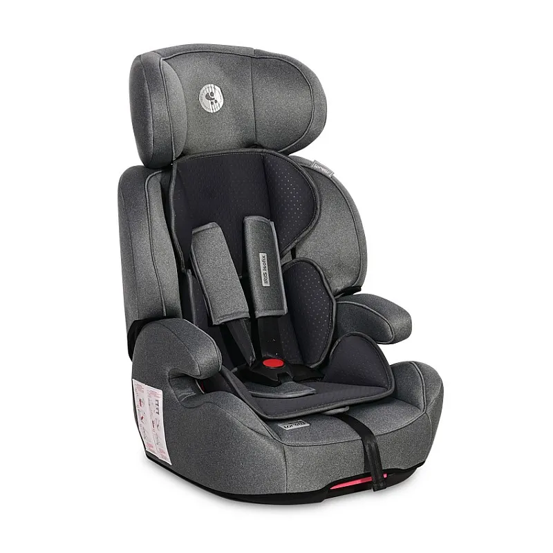 Lorelli Premium Столче за кола IRIS ISOFIX 9-36 KG STEEL&BLACK