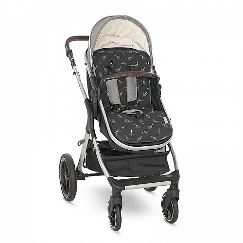 Lorelli Premium Подложка за количка BLACK FLORAL