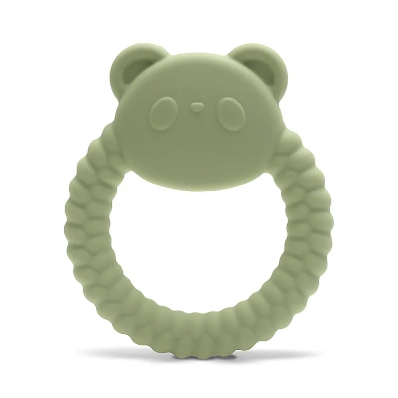 Lorelli Силиконова гризалка ПАНДА FRESH GREEN