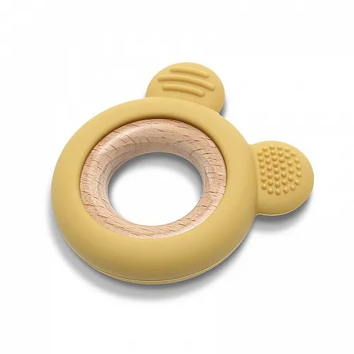 Lorelli СИЛИКОНОВА ГРИЗАЛКА С БУК МЕЧЕ  YELLOW