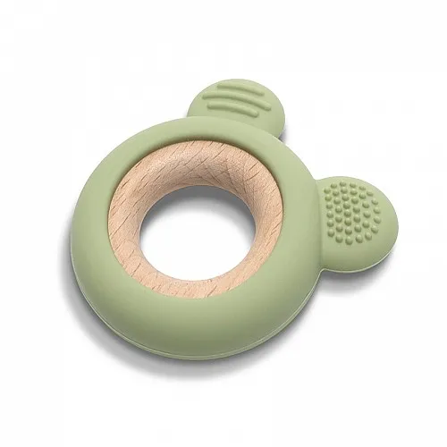 Lorelli СИЛИКОНОВА ГРИЗАЛКА С БУК МЕЧЕ FRESH GREEN