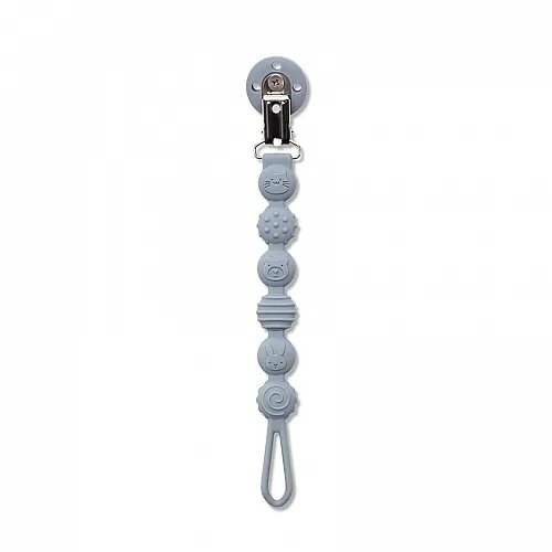 Lorelli Natural Силиконов държач за биберон GREY